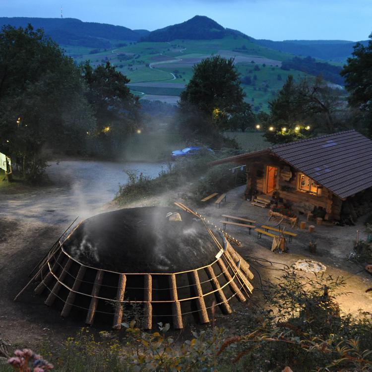 Holzköhlerei 