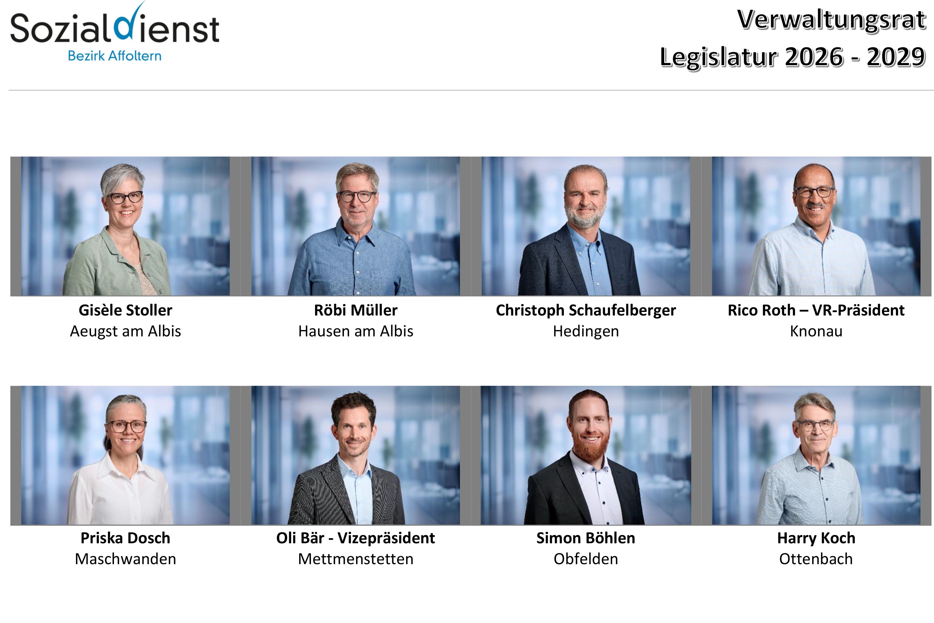 Fotos Verwaltungsrat