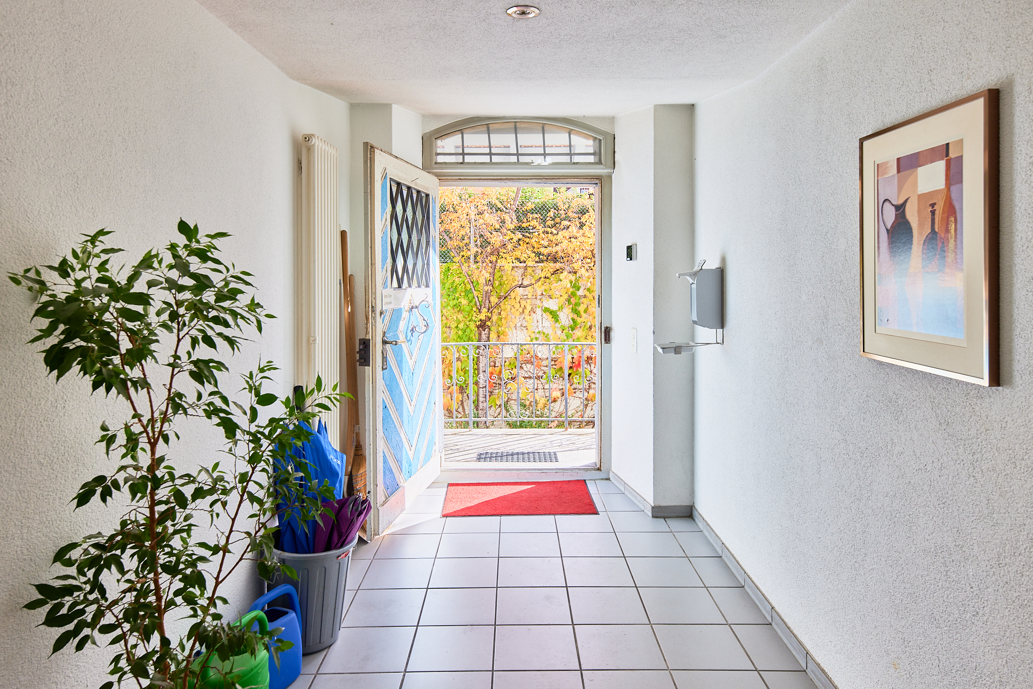Offene Tür des sozialtherapeutischen Wohnheims Central
