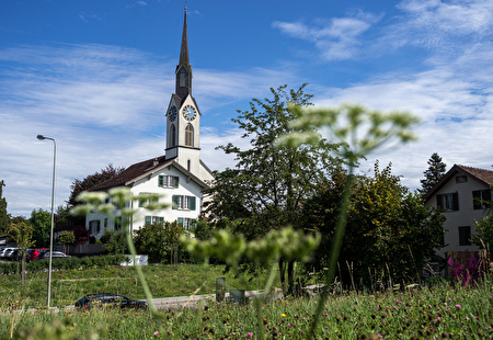 Evangelisch-reformierte Kirche in Obfelden.