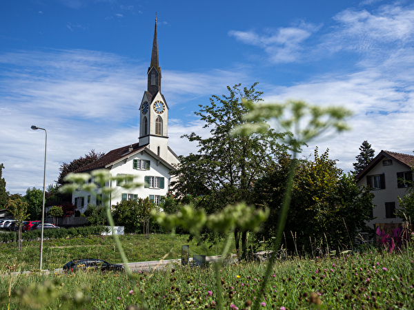 Evangelisch-reformierte Kirche in Obfelden.