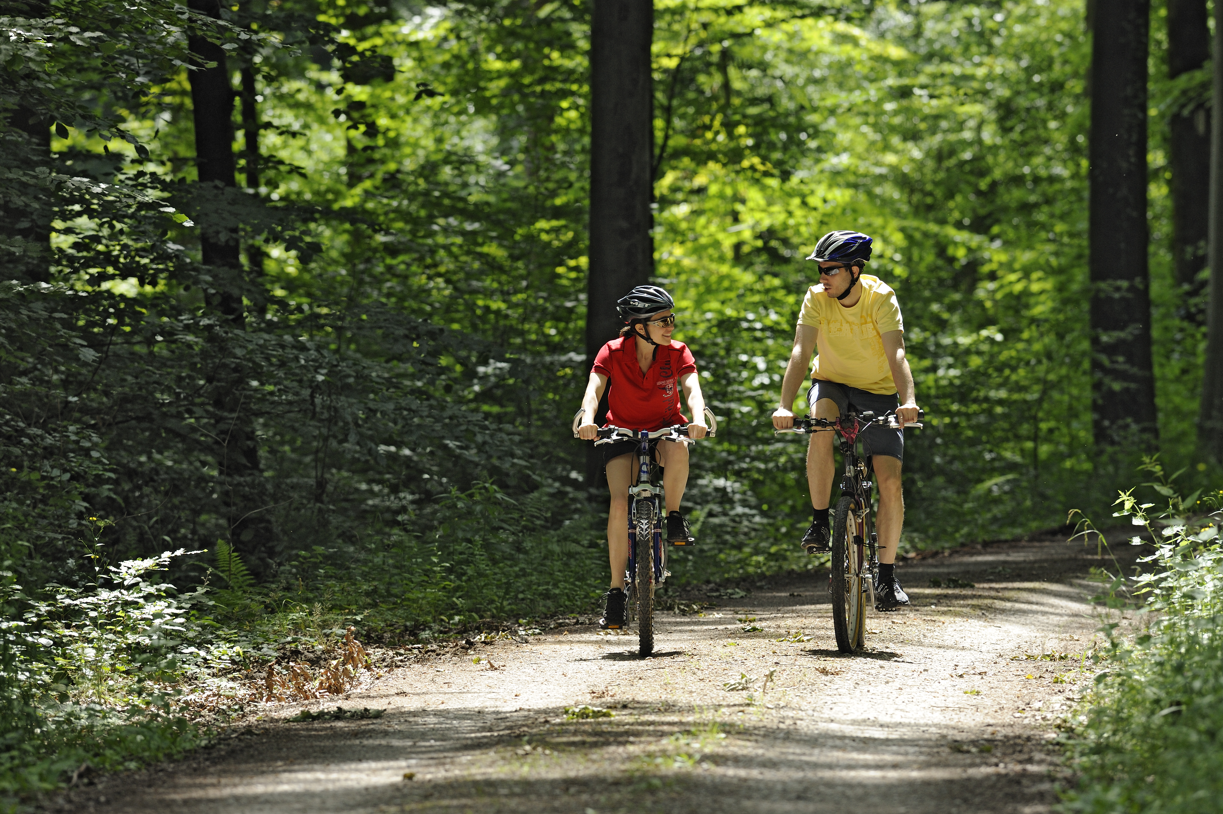 Mit dem Fahrrad unterwegs