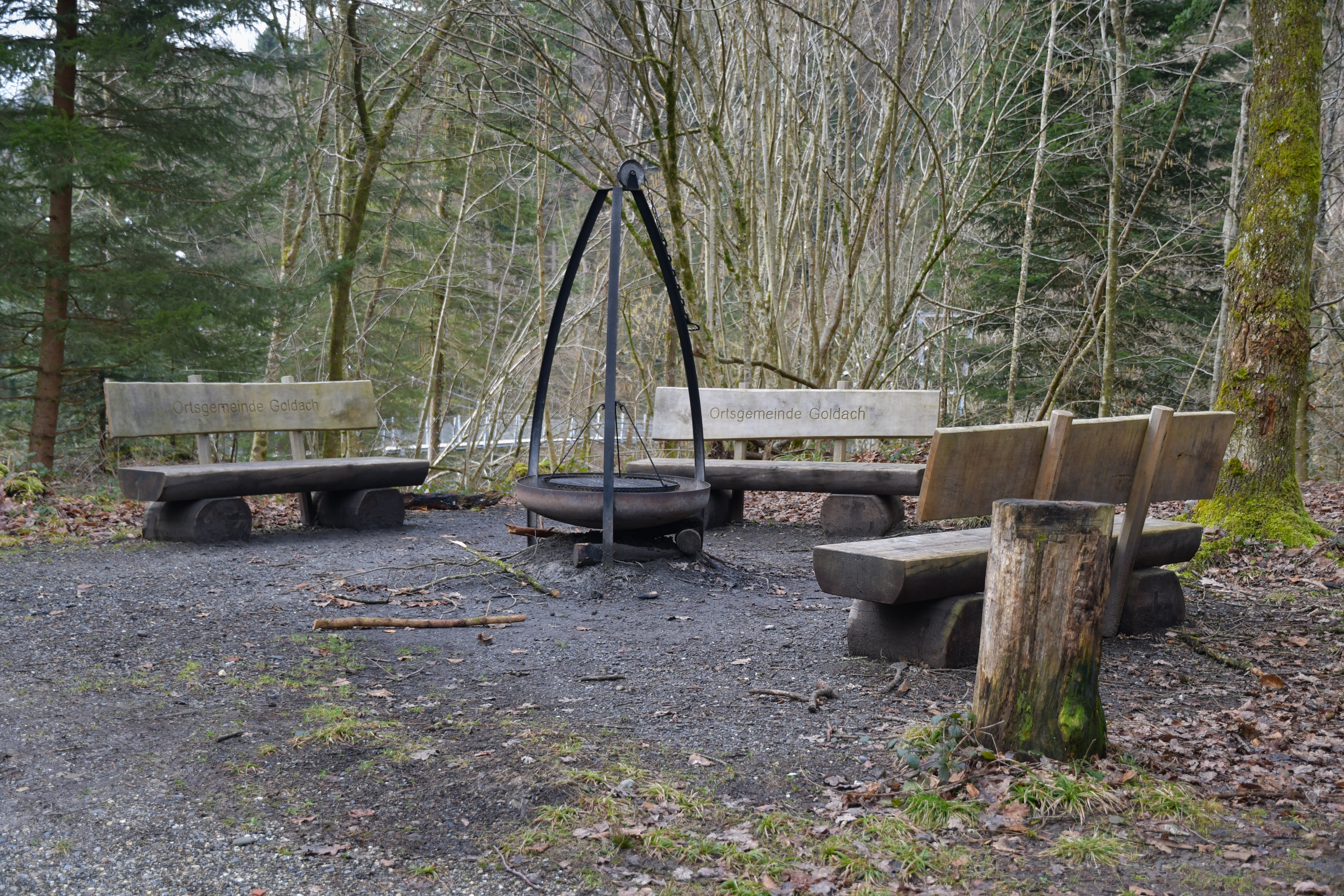 Grillstelle im Rantelwald