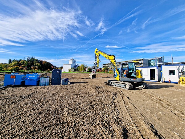 Baustart Überbauung Mühlegut