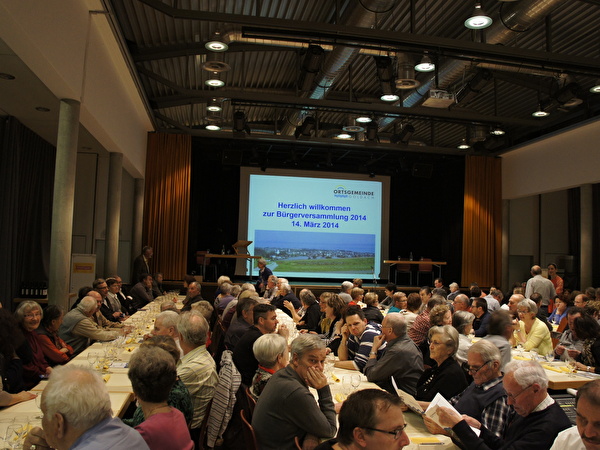 Bürgerversammlung 2014
