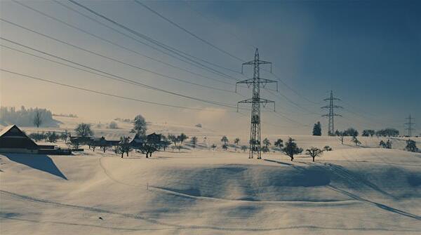 Winter in der Schweiz