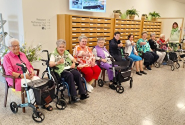Modeschau im Alterszentrum Rubiswil