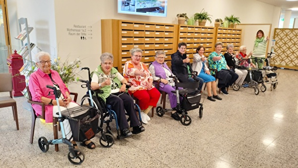 Modeschau im Alterszentrum Rubiswil