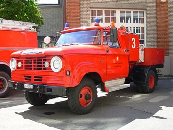 MOWAG Pulverlöschfahrzeug 1987