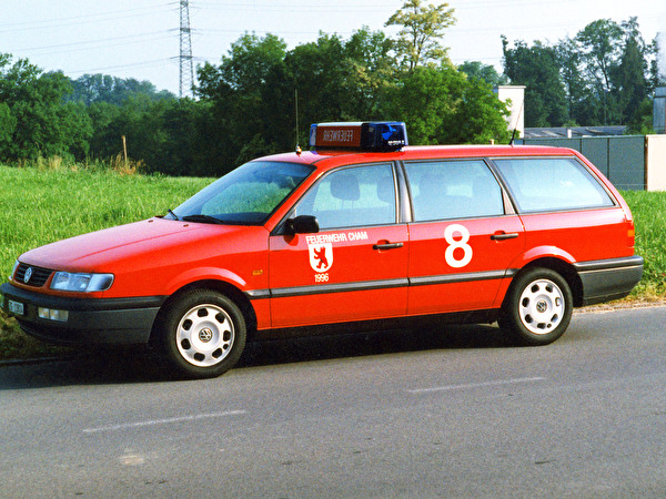 Pikett- & Vorausfahrzeug VW Passat 1996