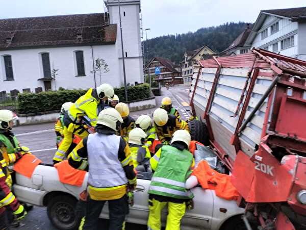 Übung Strassenrettung