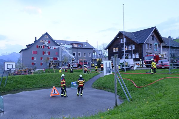 Hauptübung Feuerwehr Neckertal
