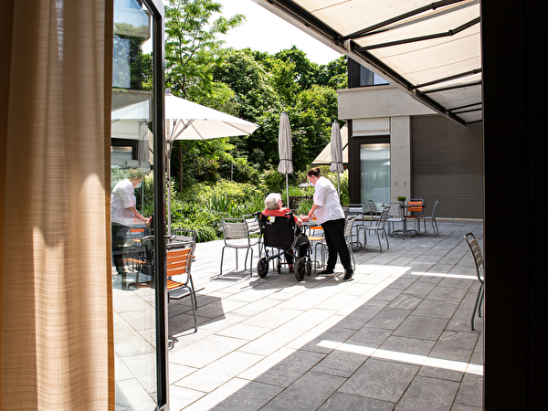 Cafeteria-Terrasse