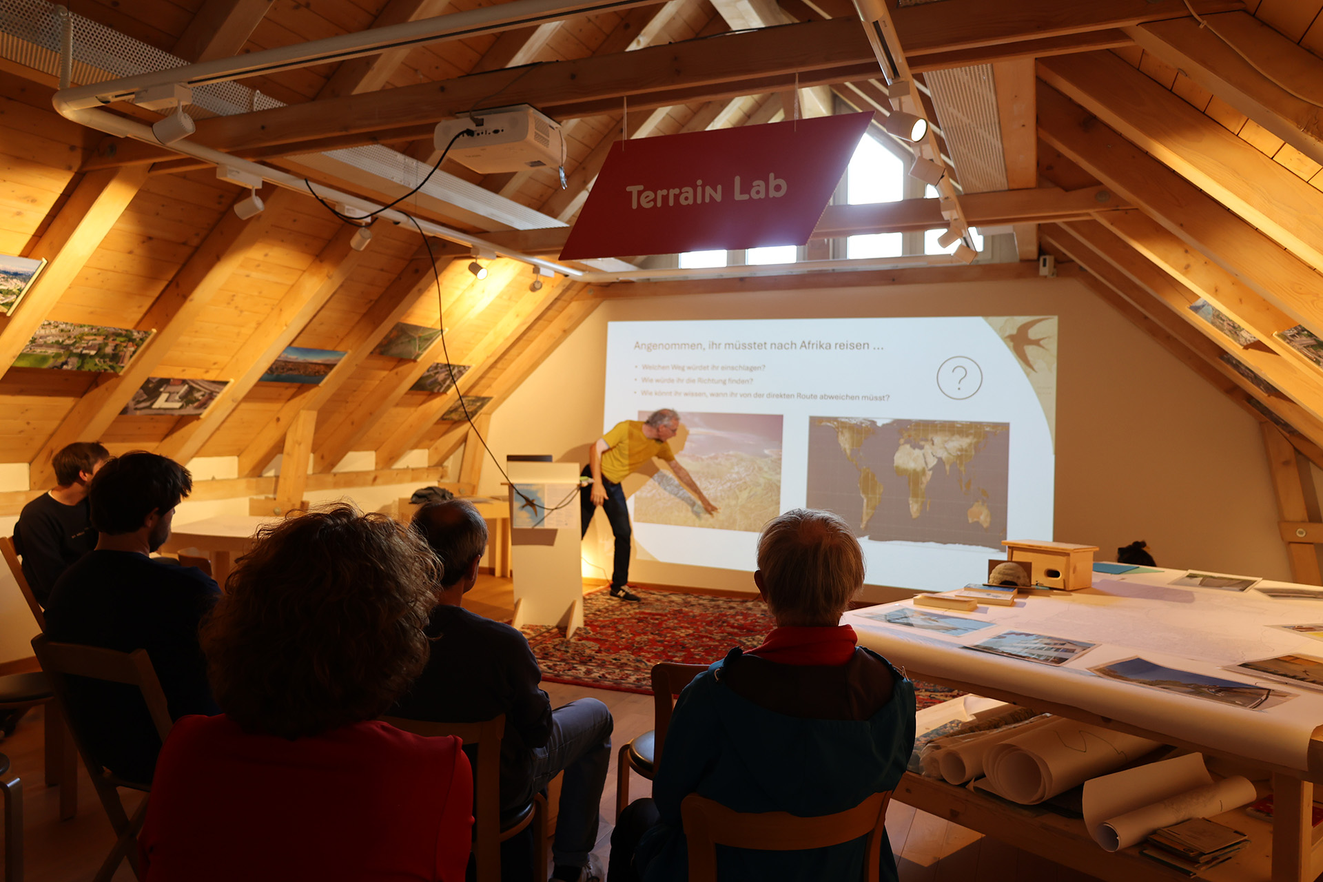 Was hat Ornithologie mit Kartografie zu tun? 
Mit Stefan Zoller, Orniplan AG

