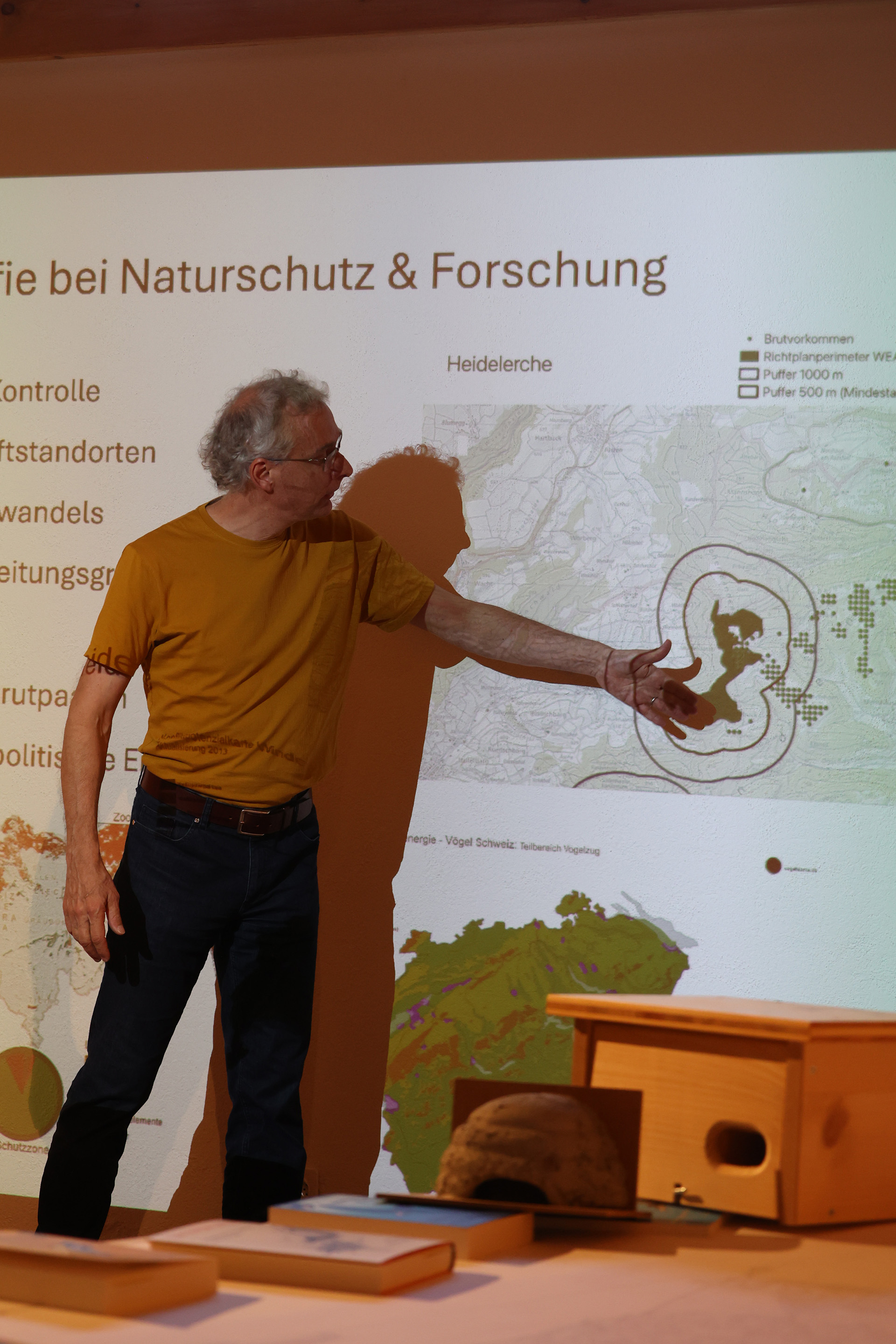 Was hat Ornithologie mit Kartografie zu tun? 
Mit Stefan Zoller, Orniplan AG
