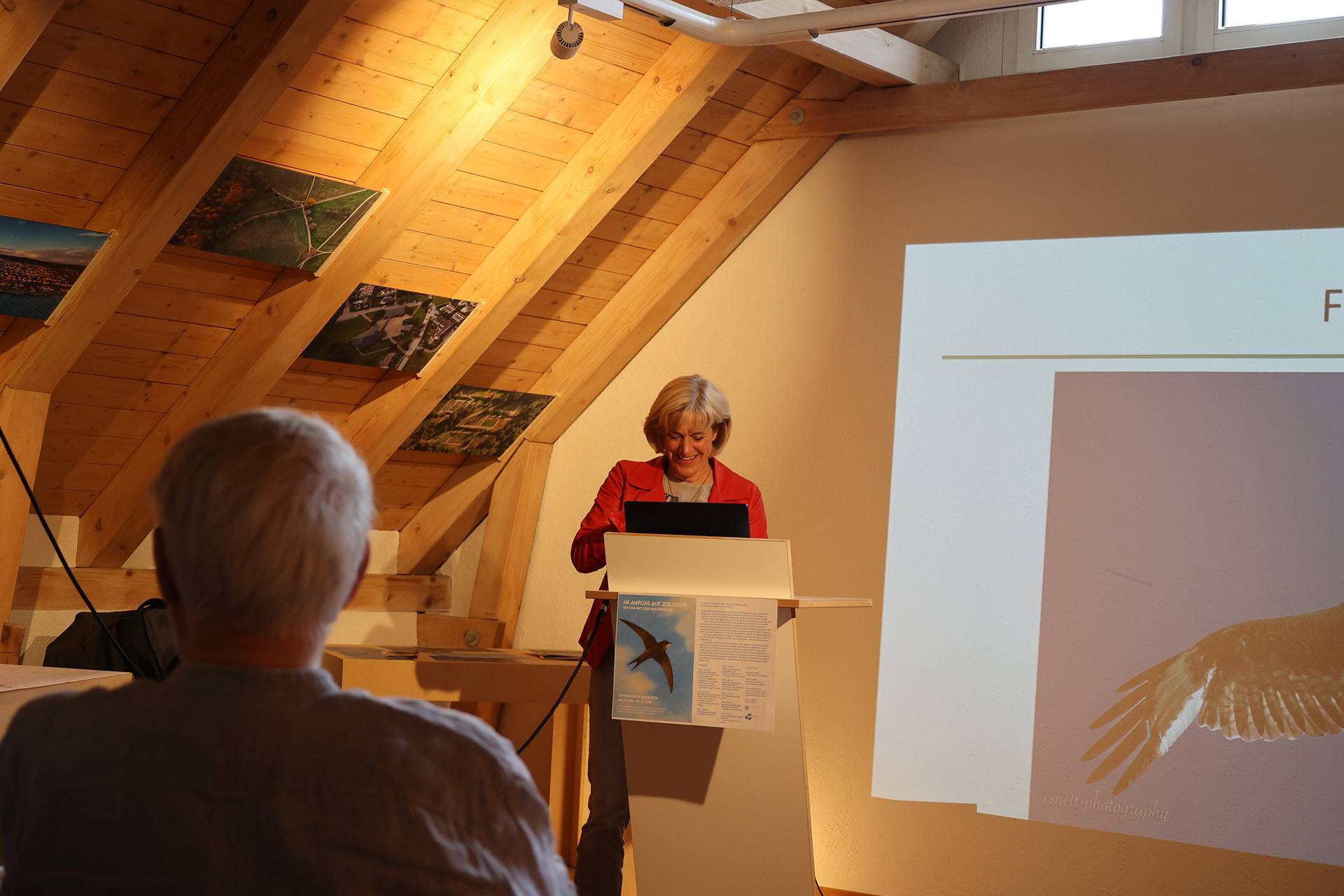Der Ornithologische Verein Zollikon stellt sich vor
Mit Claudia Nett, Präsidentin OVZ und Rui Biagini, Mitglied OVZ
