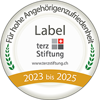 Label Terz Stiftung Zufriedenheit Angehörige