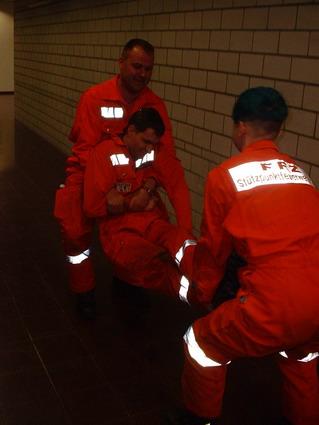Jetzt ist er selber der Patient