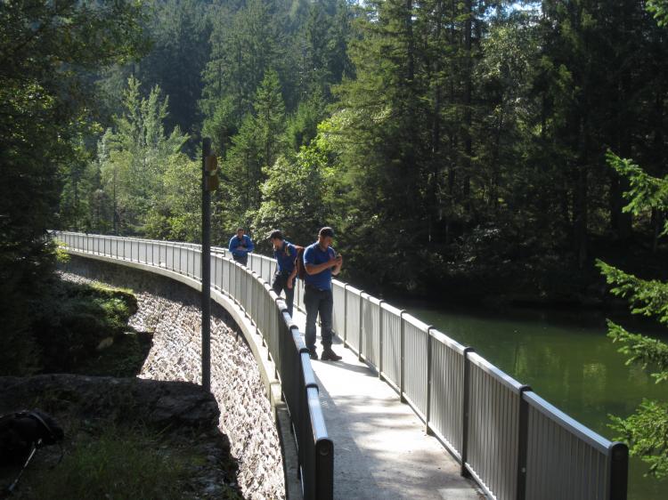 Brücke beim Chapfensee
