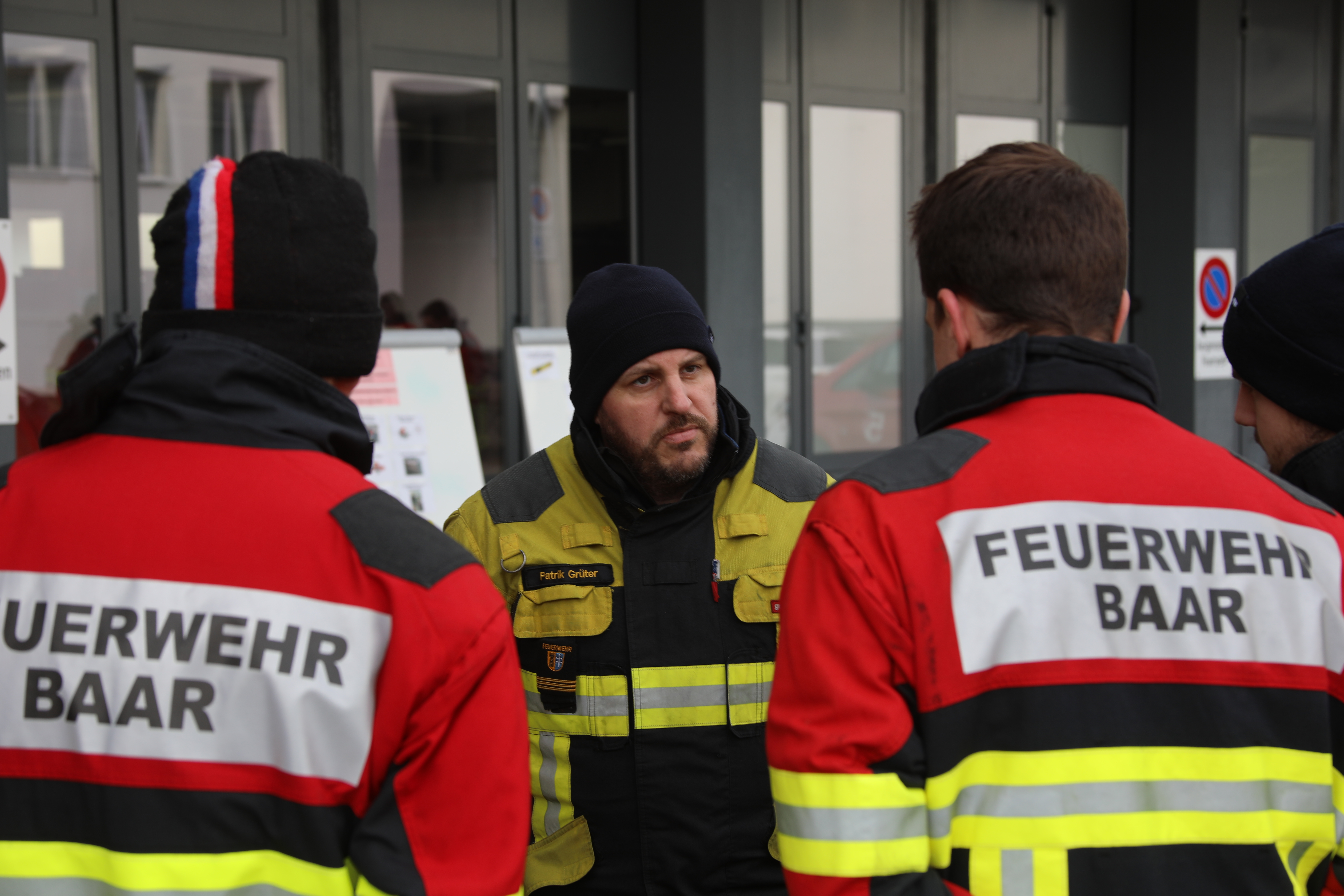 Patrik bei der MS-Lektion