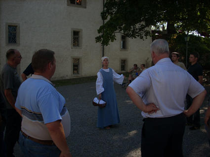gespannte Zuhörer