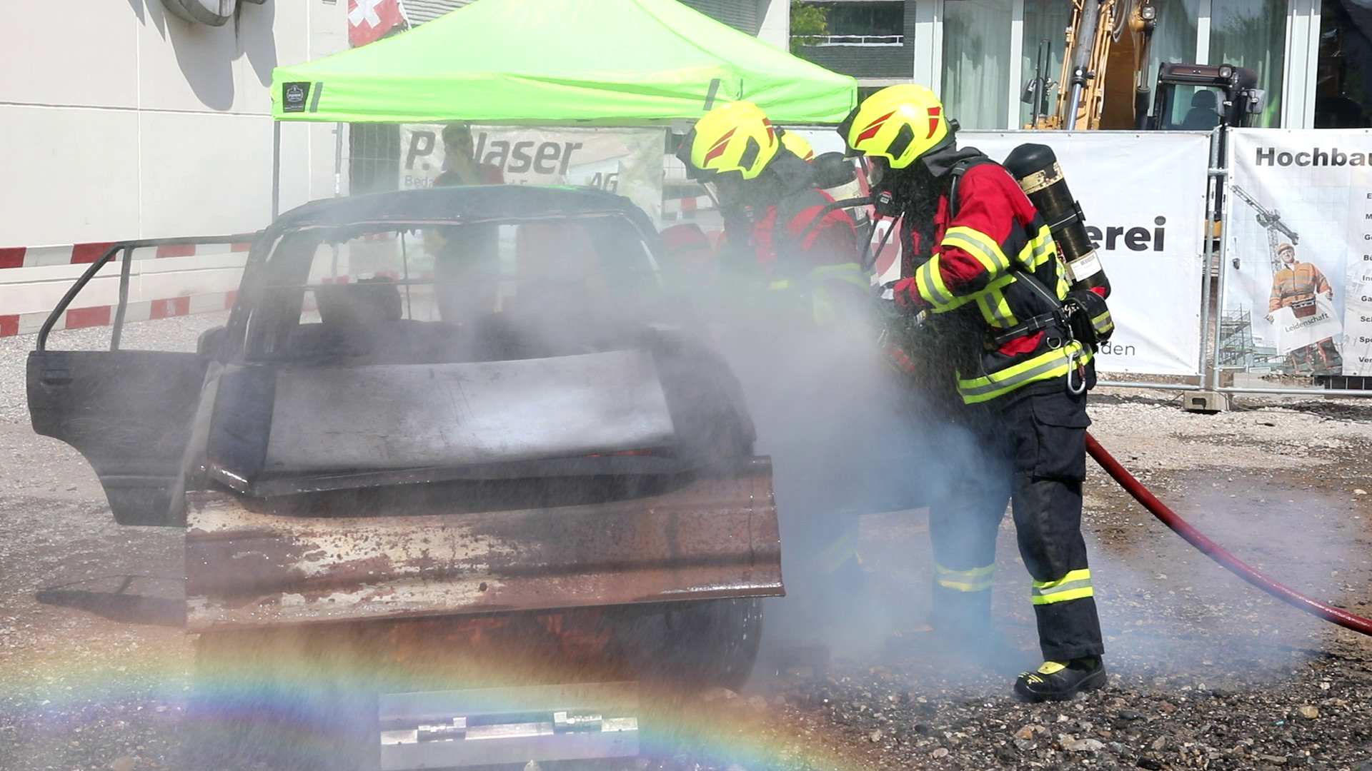 Retten des Fahrers