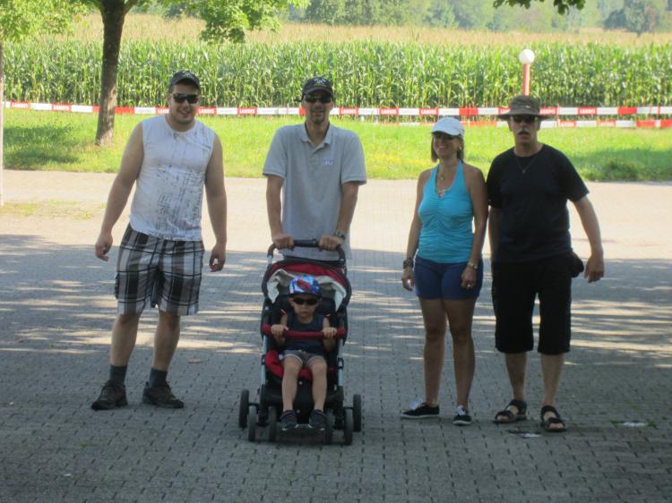 Die kleine Wandergruppe