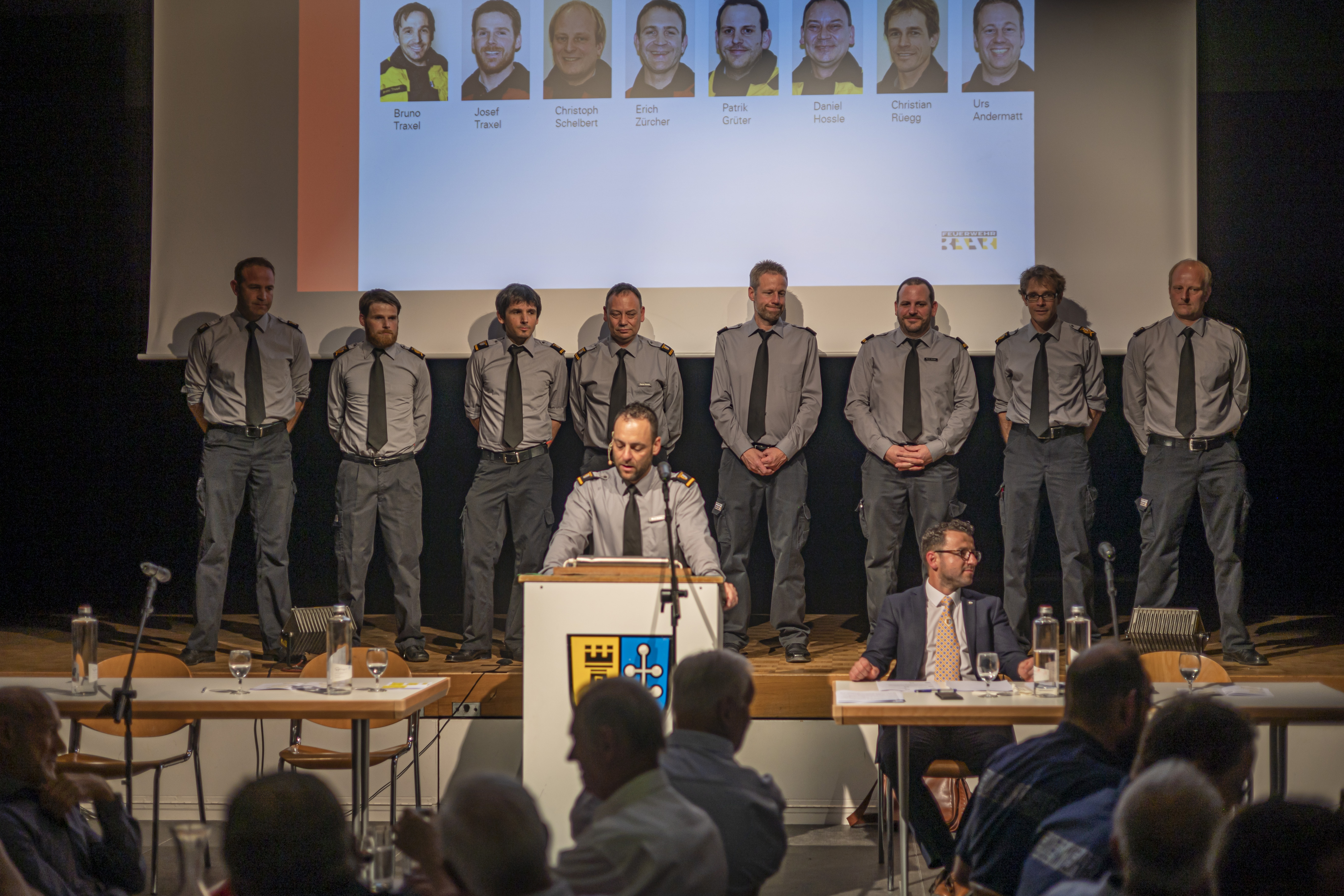 Ehrungen für 20. Dienstjahre 