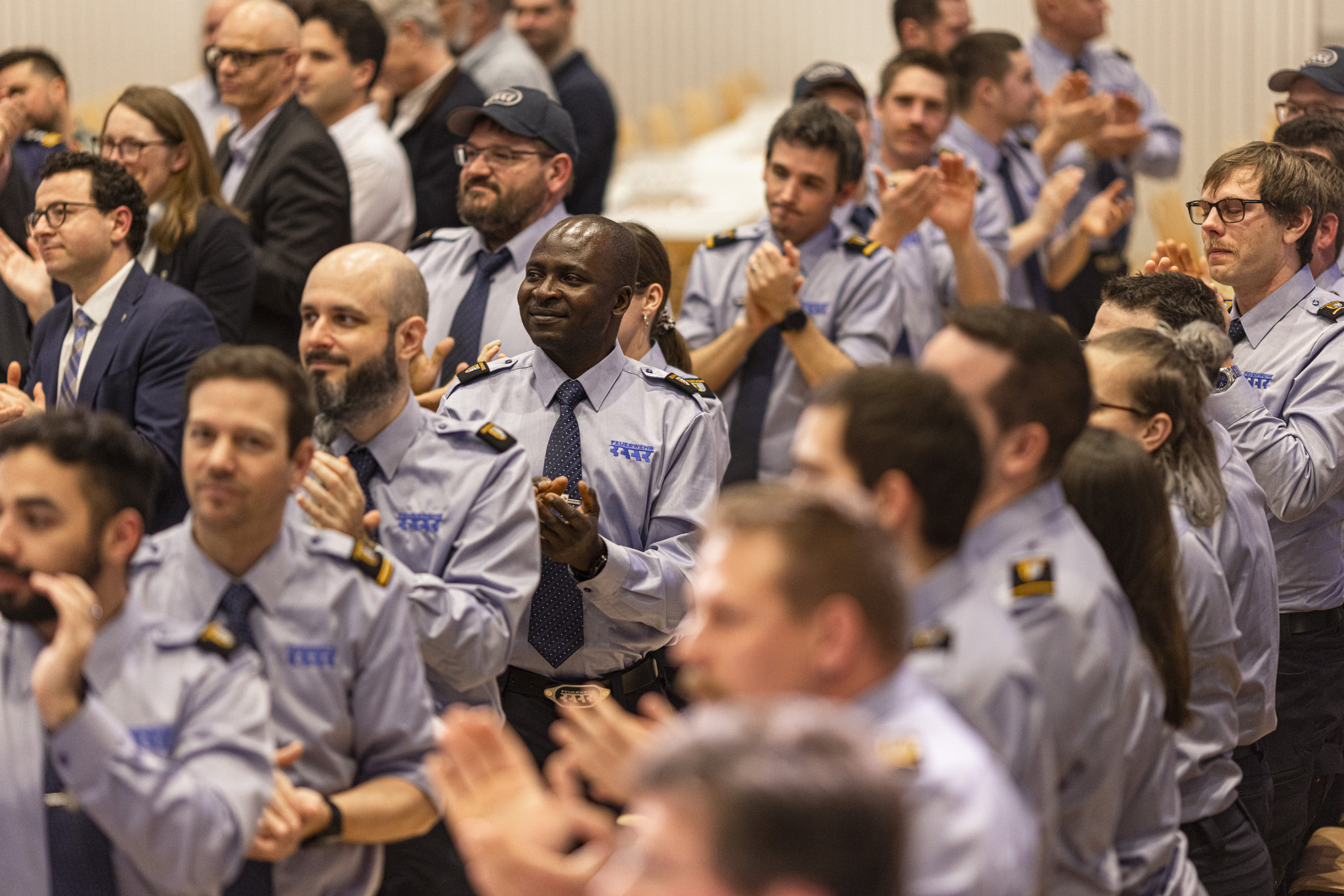 Angehörige des Löschzug Dorf