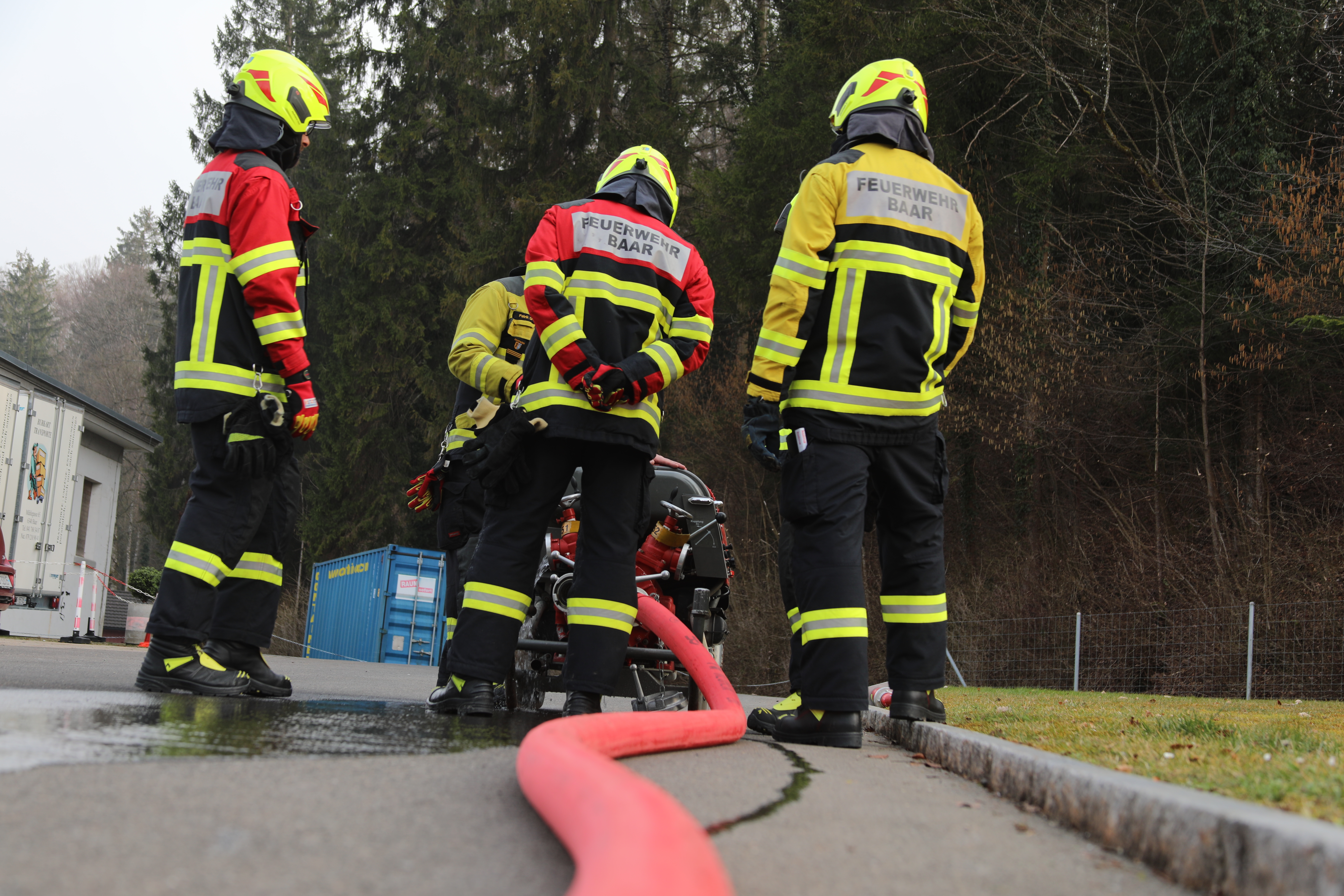 Motorspritze ab Hydrant