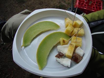 Das Dessert darf nicht fehlen.