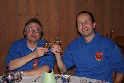 Edi und Bruno strahlen um die Wette
