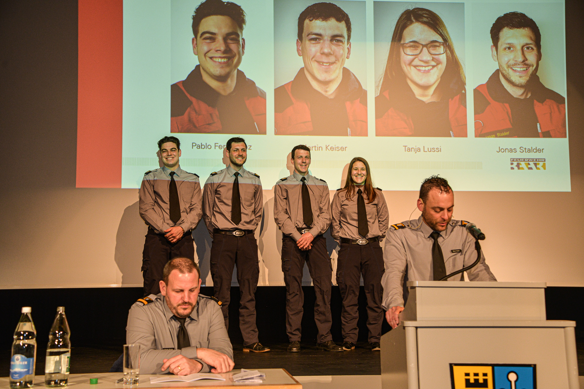 Beförderung zum Gruppenführer, Pablo, Jonas, Martin, Tanja