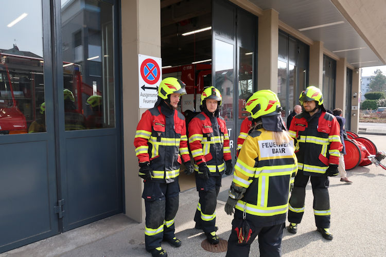 Einstieg zum Einsatz TLF
