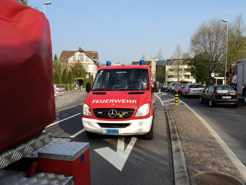 Fahrzeuge im Warteraum