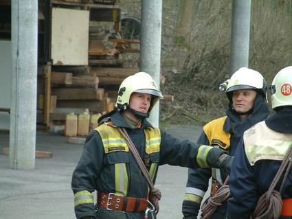 Roman Fenner im Element...
