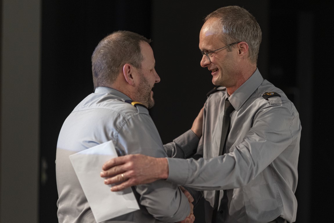 Gratulation zu 30 Jahre Feuerwehrdienst
