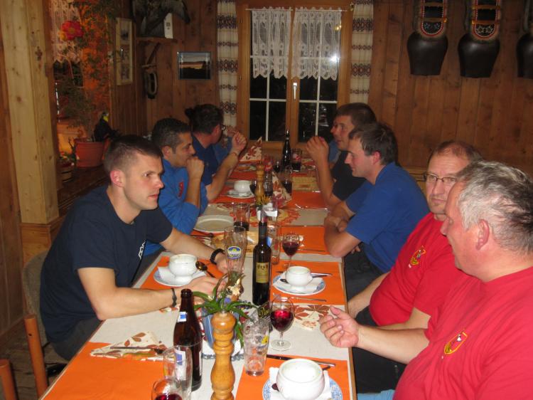 Das Abendessen wartet
