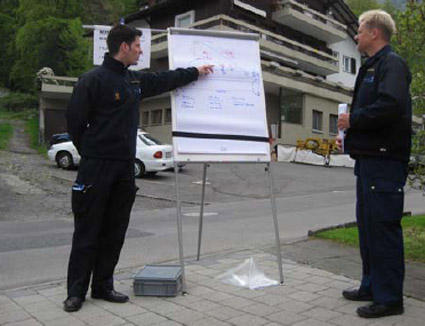Präsentation des Entschlusses