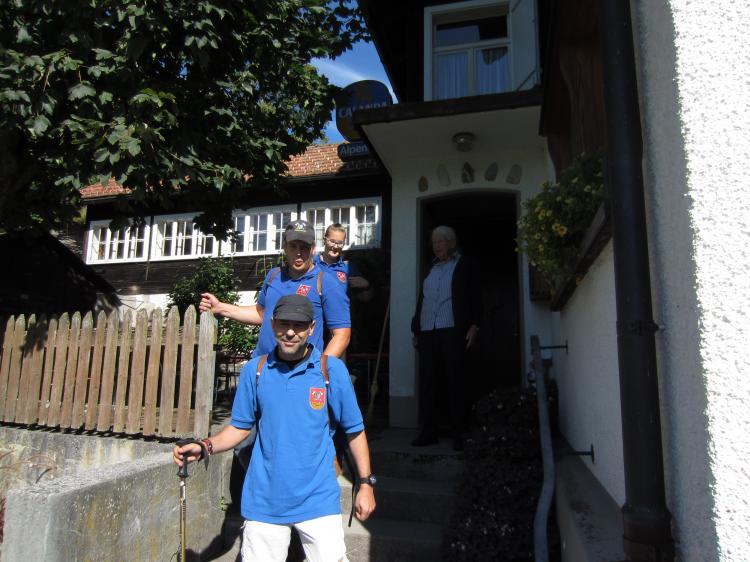 Eine Einkehr darf nicht fehlen...