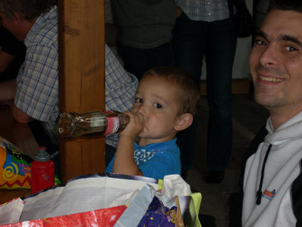 Markus mit Junior