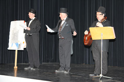 Schnitzelbankgruppe "2e3" vom Löschzug Dorf