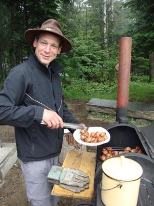 Organisator und Grillmeister Urs