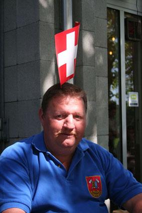 Das sind noch wahre Schweizer Fans