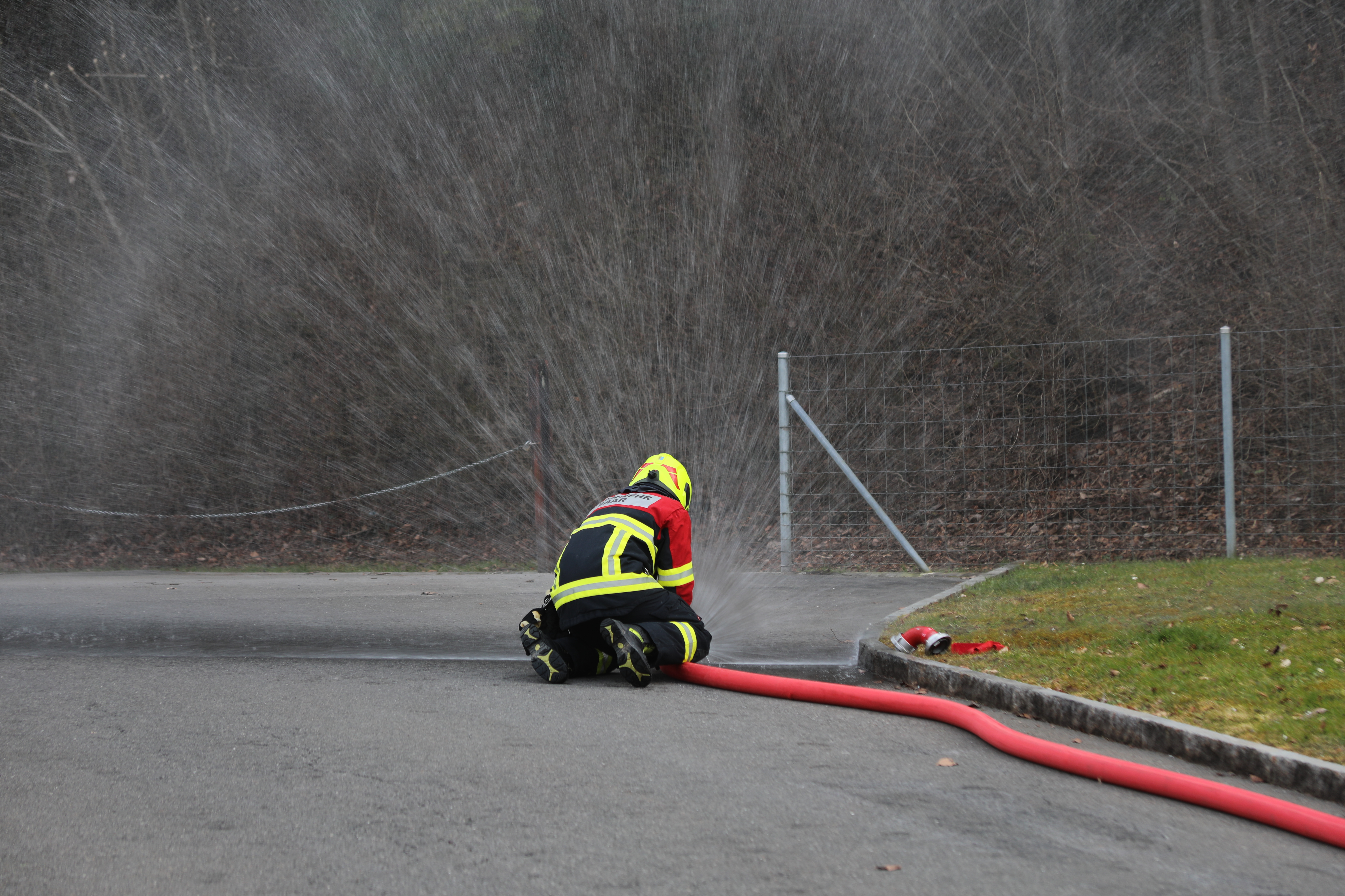 Inbetriebnahme des Hydroschild