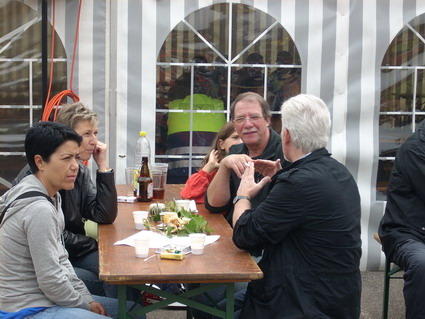 Besuch von Robi und Lisbeth