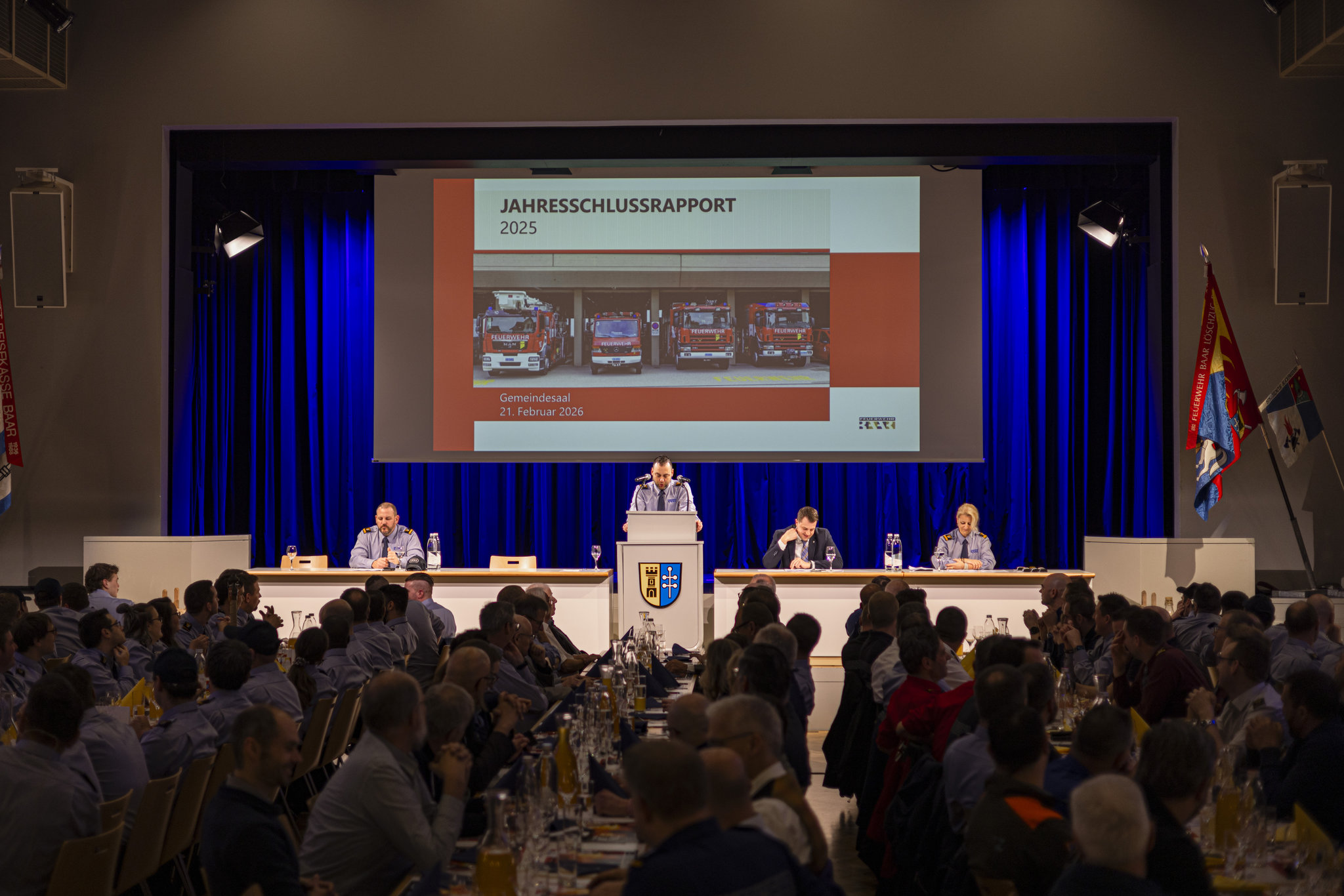 Beat führt durch den Rapport