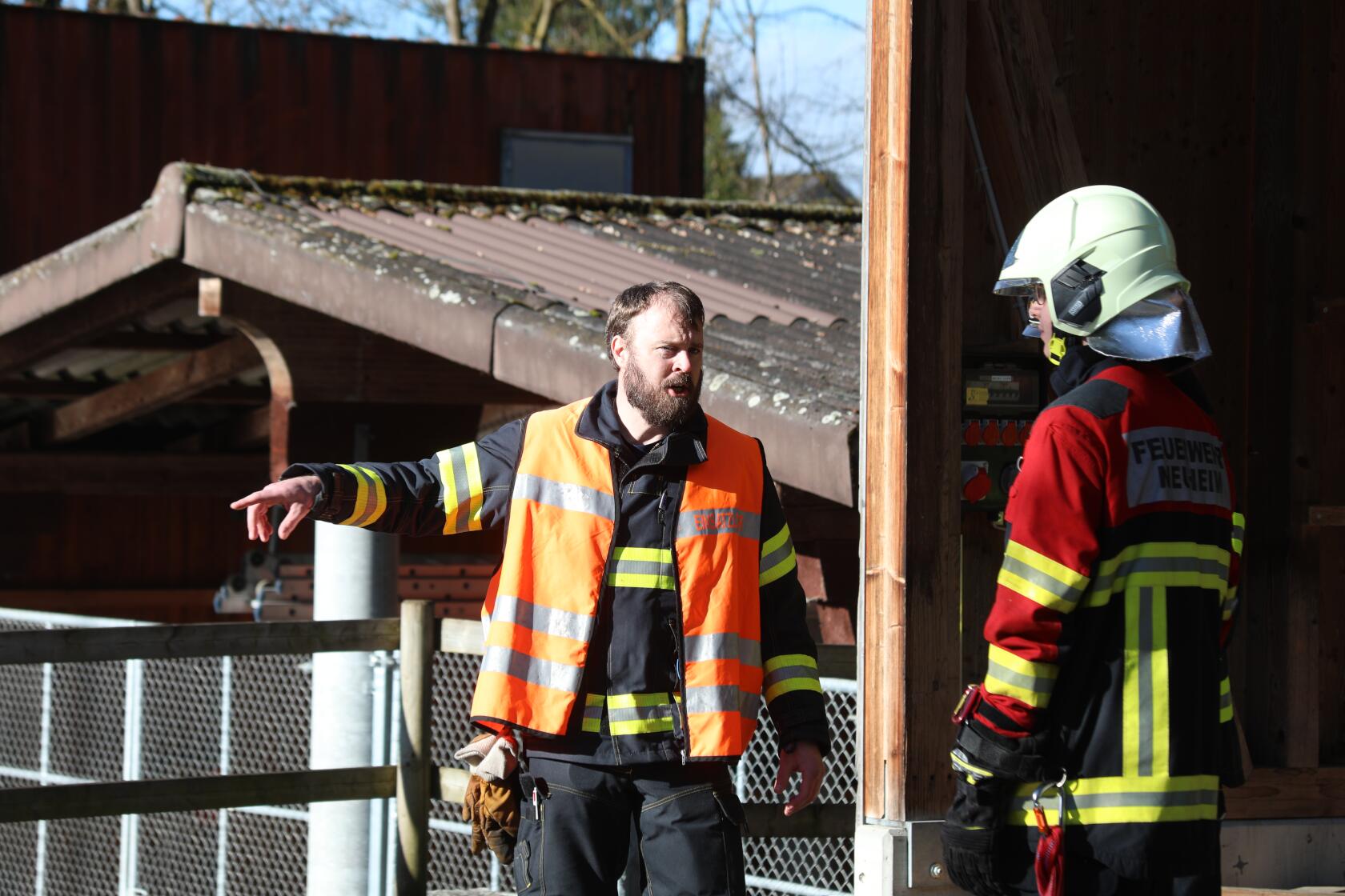 Fabian verteilt Aufträge