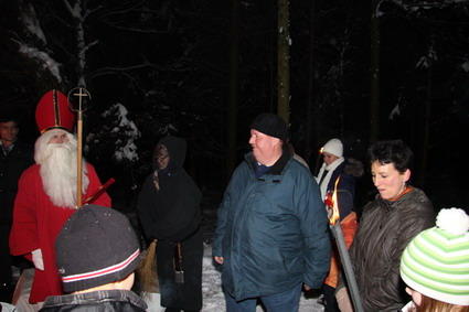 Kudi beim Samichlaus