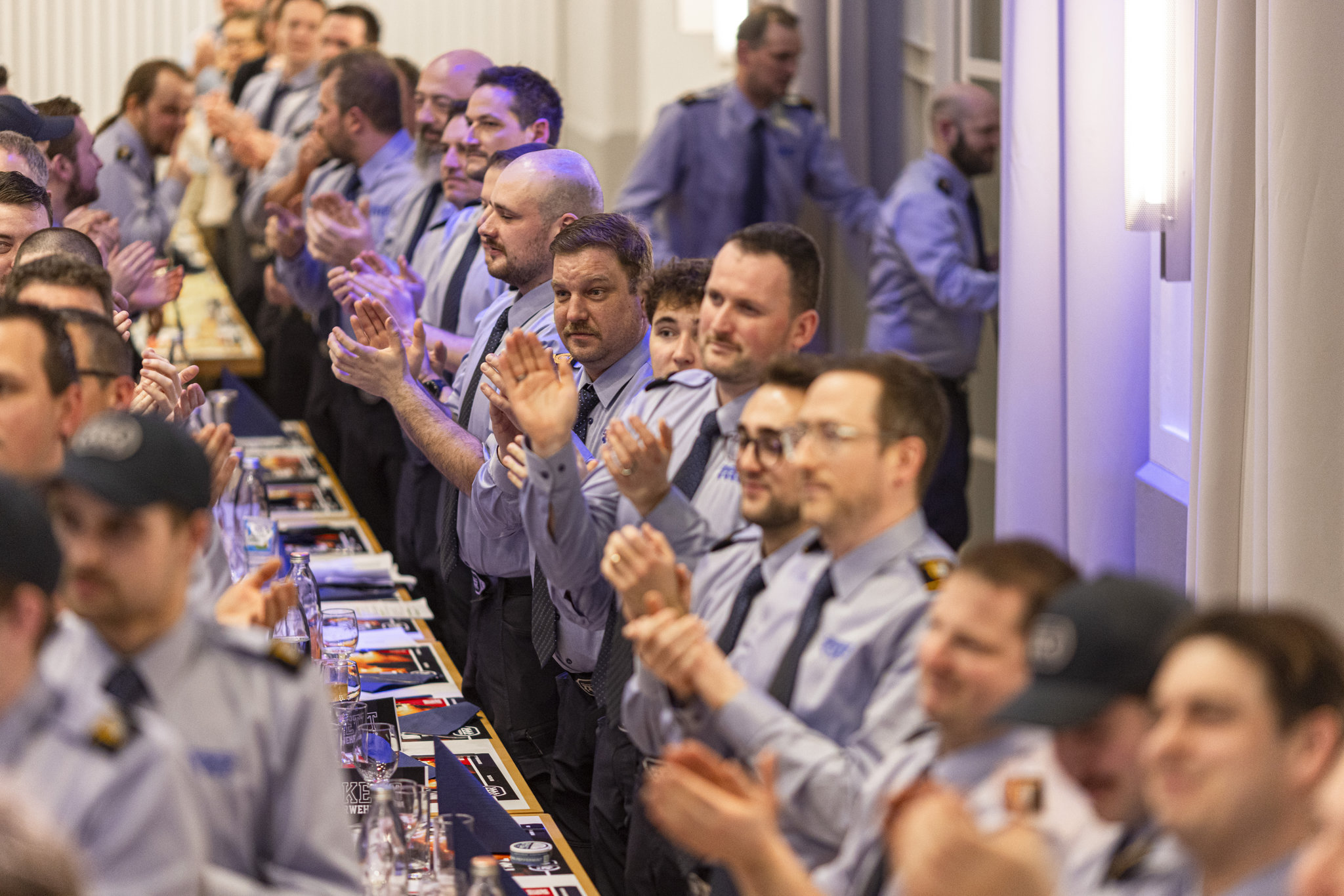 Angehörige des Löschzug Pikett